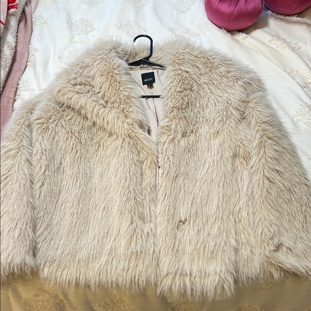 Simply Vera Wang Fur Coat